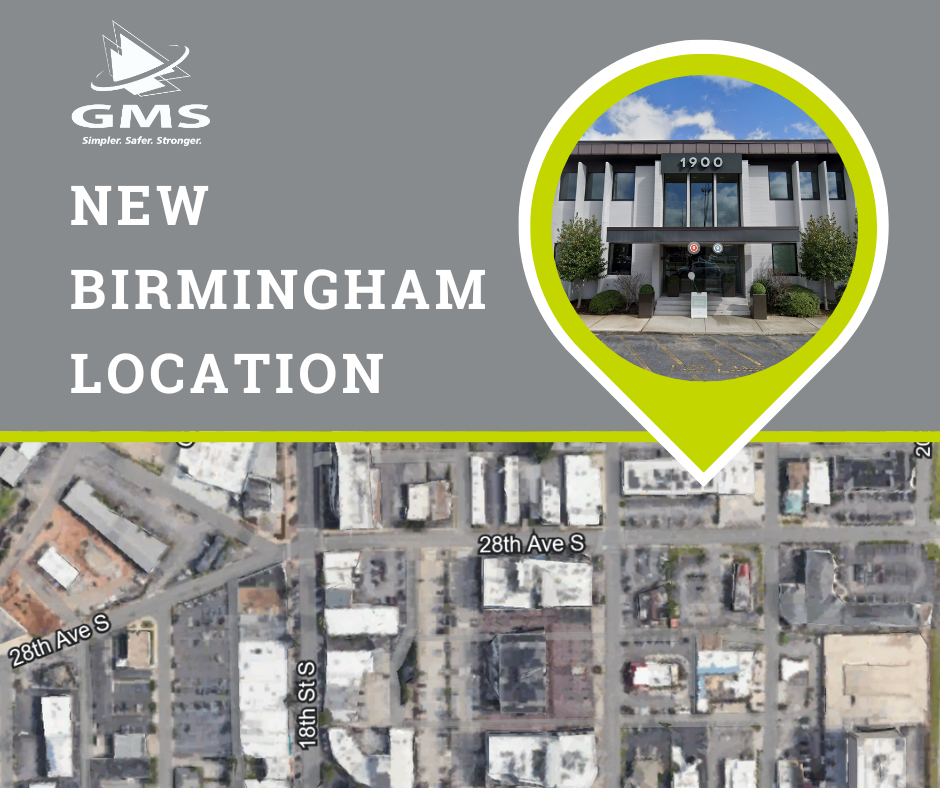 Blog image for GMS Relocates Its Birmingham, Alabama Office
