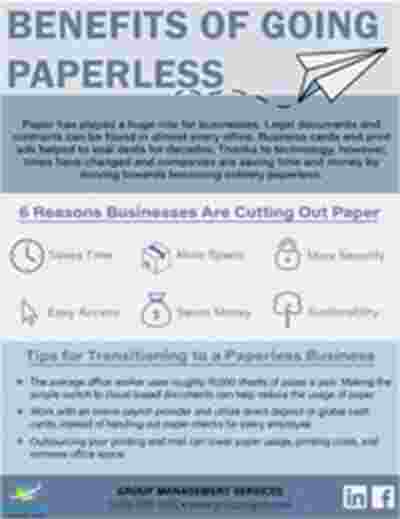 Benefits of Going Paperless image