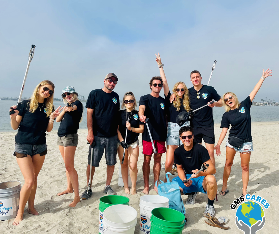 GMS Employees Clean Up The Beaches Of San Diego