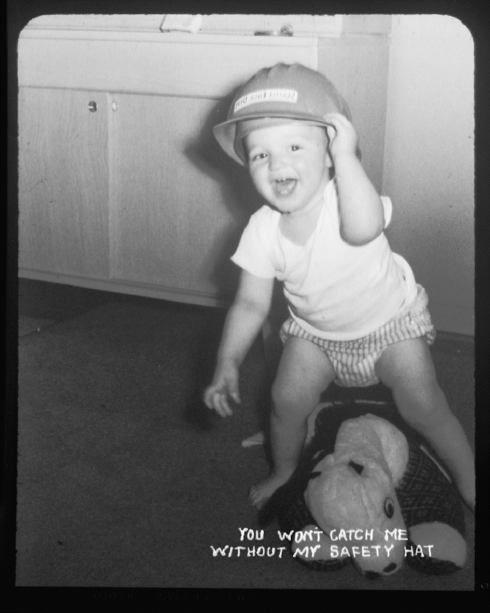How to perform a safety audit of your small business. Image “Baby with hard hat, 1959” by Seattle Municipal Archives is licensed CC BY 2.0 