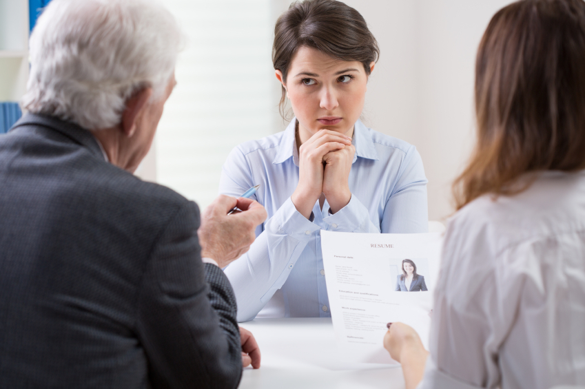Image of a job interview. Learn about the costs of employee replacement.