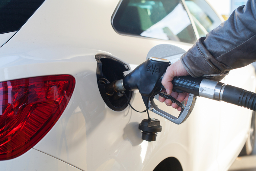 Image of a gas pump. Learn how one intern went from jobs at gas stations to a summer PEO internship.