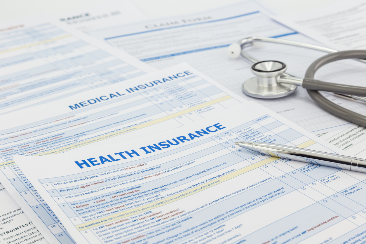 Different types of group health insurance plans for small businesses.