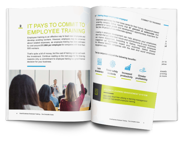 Employee training mock up