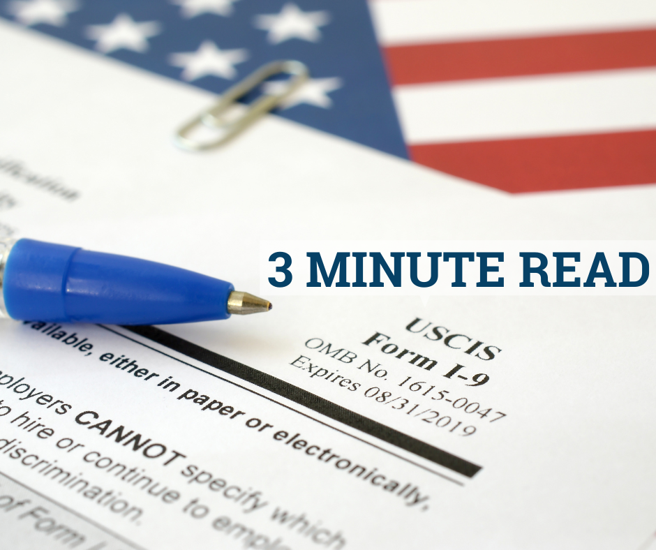 Important Changes To Form I-9 Employers Should Know
