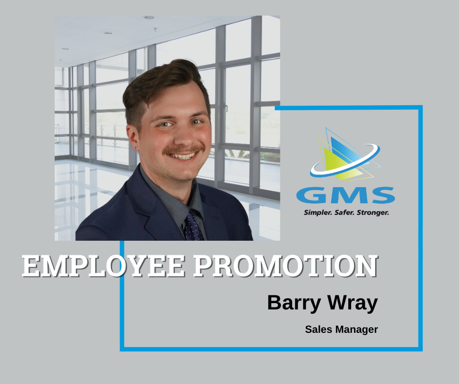 Blog image for Barry Wray Promoted To Sales Manager At GMS