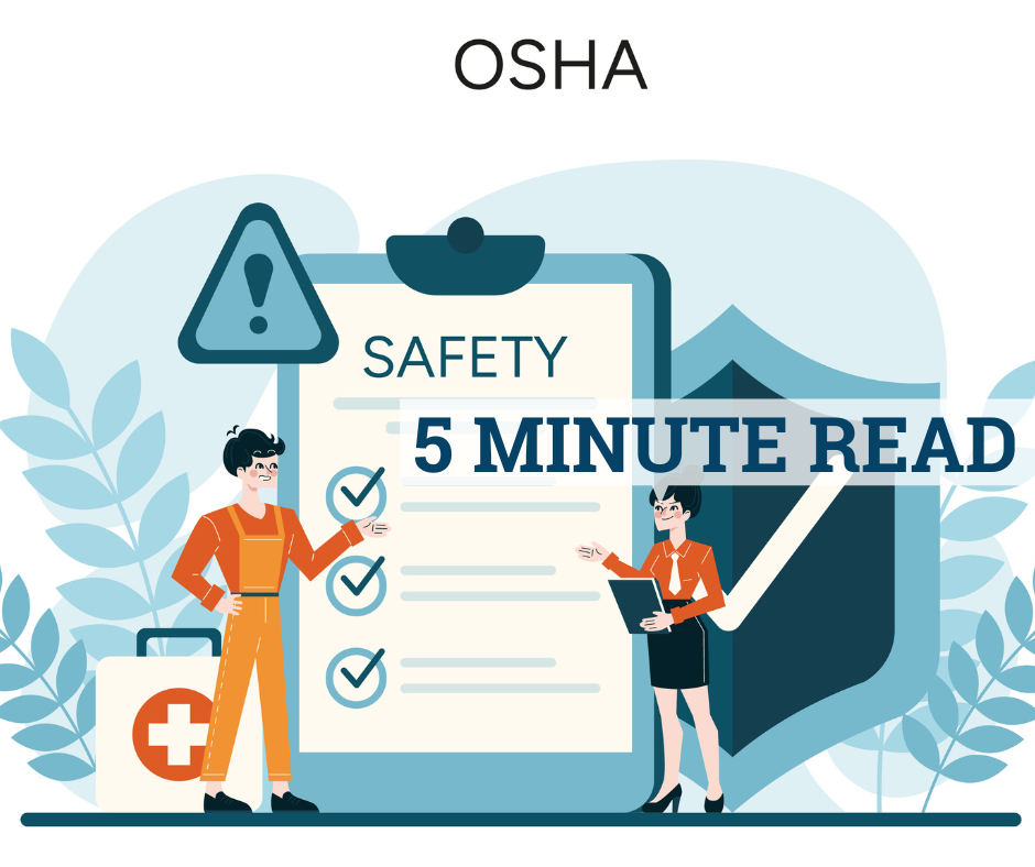 How To Prepare Ahead Of Time For OSHA