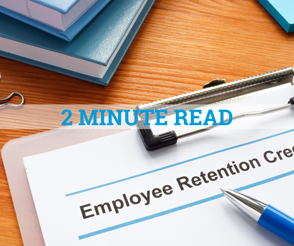 Important Changes To The Employee Retention Credit (ERC)