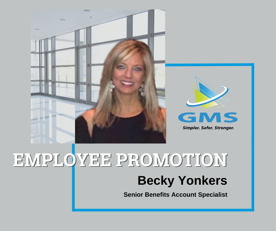 GMS Announces The Promotion Of Becky Yonkers