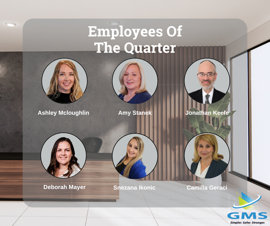 Blog image for GMS Announces Employees Of The Quarter