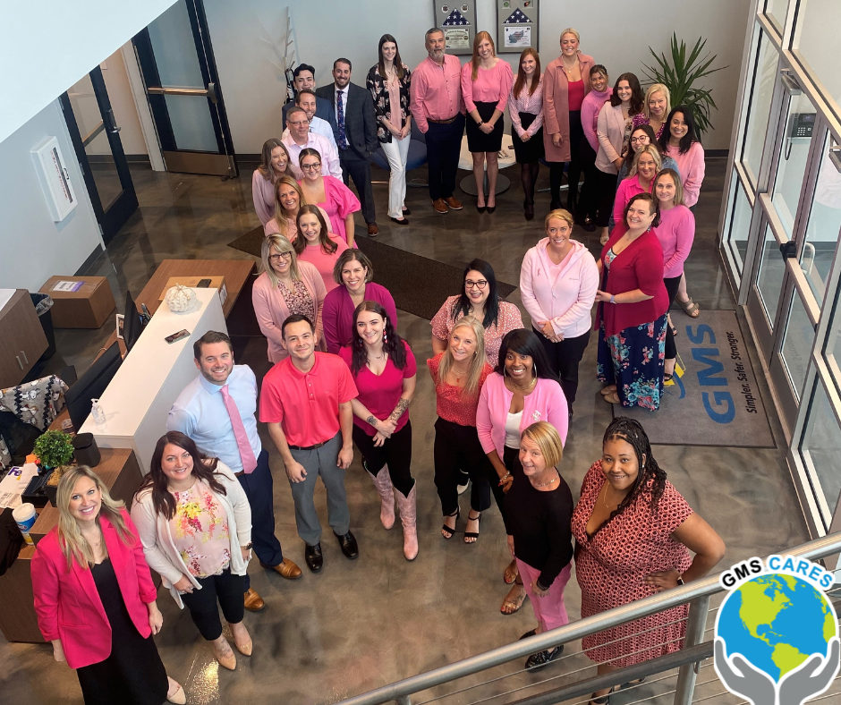 GMS Employees Wear Pink