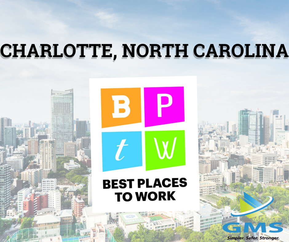 GMS' Charlotte Office Awarded Best Places To Work