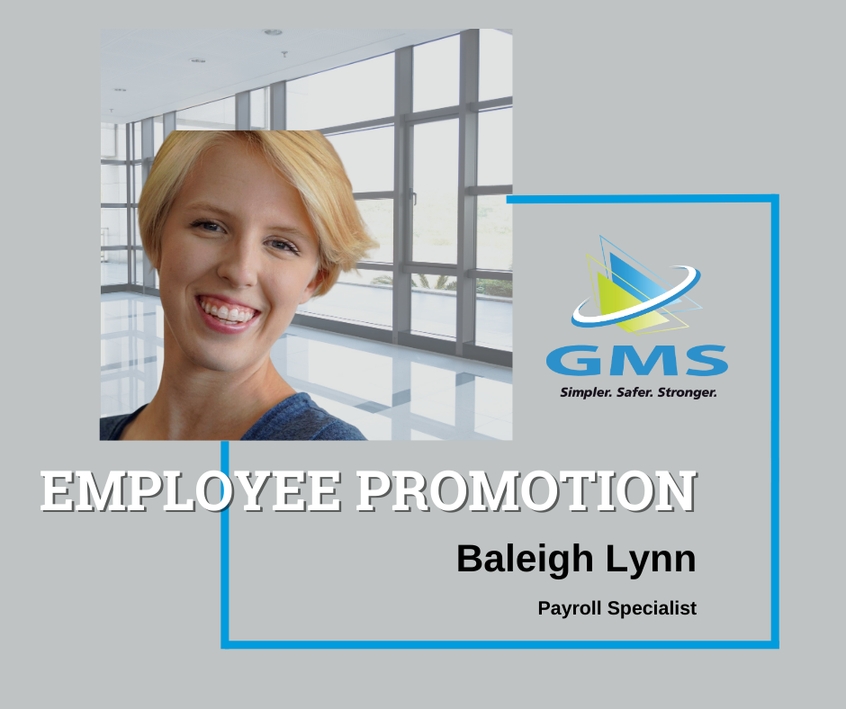 GMS Announces Promotion Of Baleigh Lynn