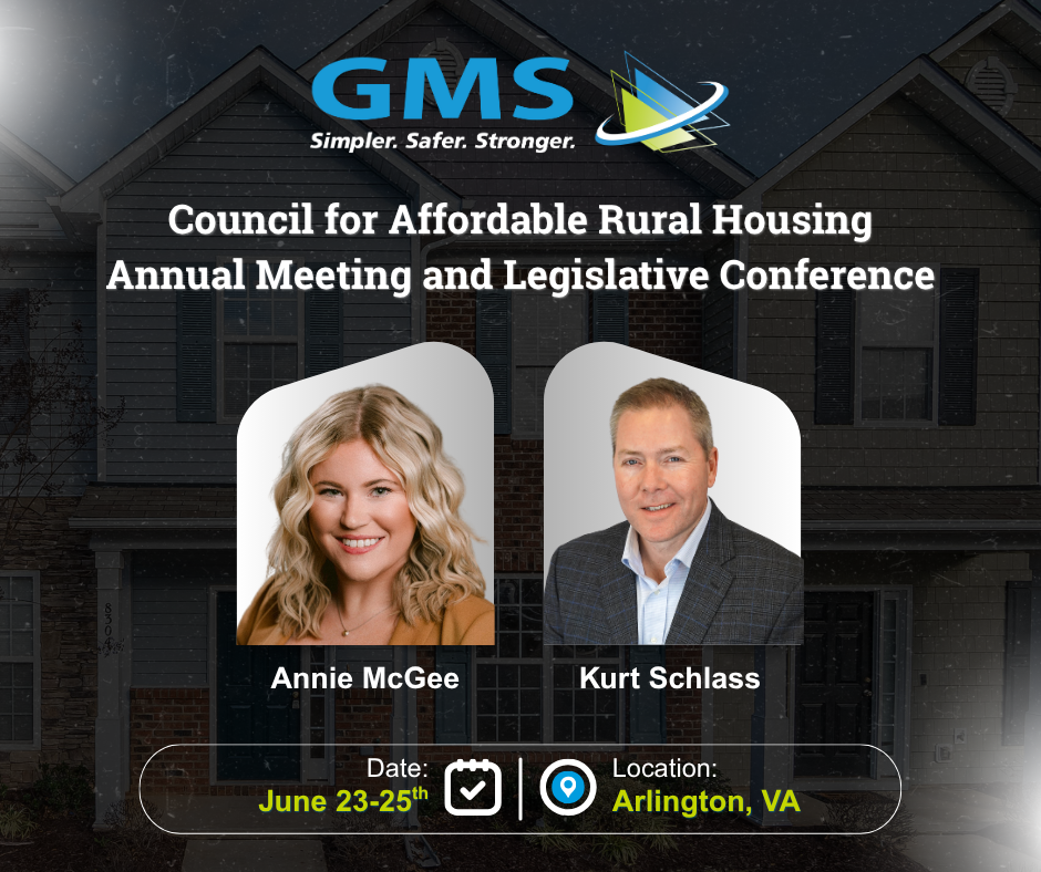 GMS To Attend The Council for Affordable Rural Housing (CARH) Annual Meeting & Legislative Conference