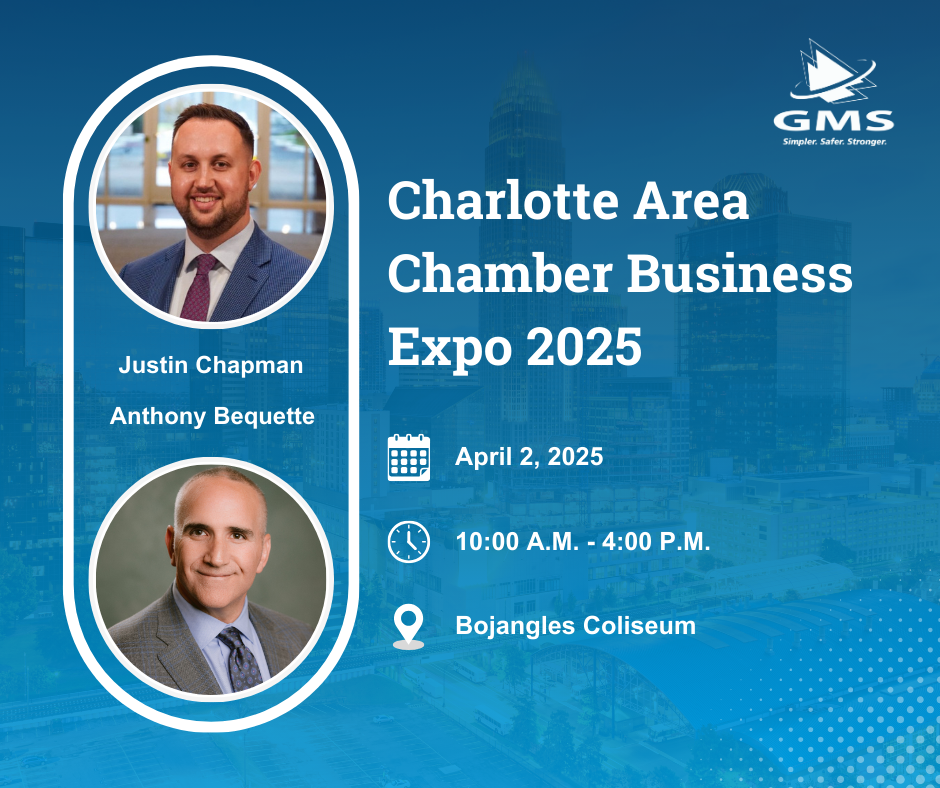 GMS To Attend The Charlotte Area Chamber of Commerce Expo